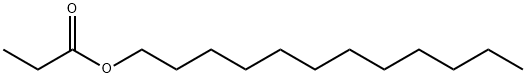 dodecyl propionate  Struktur