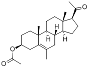 6-METHYLPREGNENOLONE Struktur