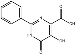 5,6-DIHYDROXY-2-PHENYL-PYRIMIDINE-4-CARBOXYLIC ACID Struktur