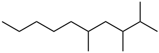 2,3,5-Trimethyldecane Struktur