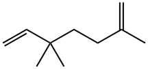 2,5,5-Trimethyl-1,6-heptadiene Struktur