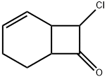 Bicyclo[4.2.0]oct-2-en-7-one,  8-chloro- Struktur