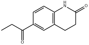 6-propanoyl-1,2,3,4-tetrahydroquinolin-2-one Struktur