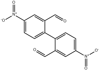 4,4'-Dinitro-2,2'-dicarbonylbiphenyl Struktur