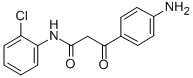 2-(4-AMINOBENZOYL)-2'-CHLOROACETANILIDE Struktur