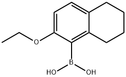 Boronic acid, (2-ethoxy-5,6,7,8-tetrahydro-1-naphthalenyl)- (9CI) Struktur