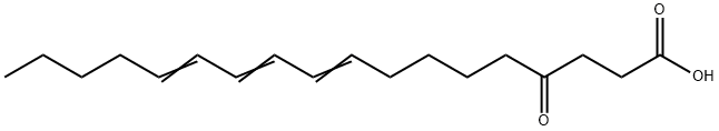 4-oxo-9,11,13-octadecatrienoic acid Struktur