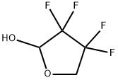 2-Furanol, 3,3,4,4-tetrafluorotetrahydro- (9CI) Struktur