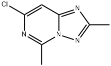 7-Chloro-2,5-dimethyl-[1,2,4]triazolo[1,5-c]pyrimidine Struktur