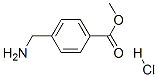 METHYL 4-(AMINOMETHYL)BENZOATE HYDROCHLORIDE Struktur