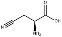 BETA-CYANO-L-ALANINE Struktur