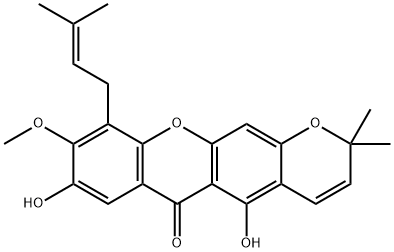 manglexanthone Struktur