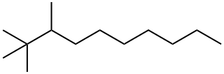 2,2,3-TRIMETHYLDECANE Struktur