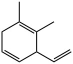 3-Ethenyl-1,2-dimethyl-1,4-cyclohexadiene Struktur