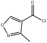 4-Isoxazolecarbonyl chloride, 3-methyl- (9CI) Struktur