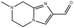 Imidazo[1,2-a]pyrazine-2-carboxaldehyde, 5,6,7,8-tetrahydro-7-methyl- (9CI) Struktur