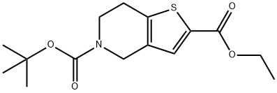 5-TERT-BUTYL 2-ETHYL 6,7-DIHYDROTHIENO[3,2-C]PYRIDINE-2,5(4H)-DICARBOXYLATE price.