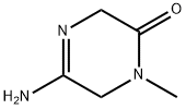 2(1H)-Pyrazinone,5-amino-3,6-dihydro-1-methyl- Struktur