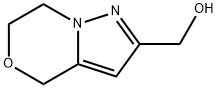 4H-Pyrazolo[5,1-c][1,4]oxazine-2-methanol,  6,7-dihydro- Struktur