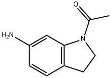 1-ACETYL-6-AMINOINDOLINE Struktur