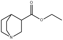 ETHYL 3-QUINUCLIDINECARBOXYLATE Struktur