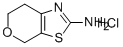 6,7-DIHYDRO-4H-PYRANO[4,3-D]THIAZOL-2-YLAMINE HYDROCHLORIDE Struktur