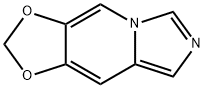 1,3-Dioxolo[4,5-d]imidazo[1,5-a]pyridine(9CI) Struktur