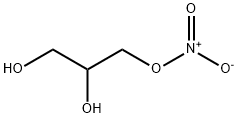 1-MONONITROGLYCERIN Struktur