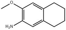 3-METHOXY-5,6,7,8-TETRAHYDRO-NAPHTHALEN-2-YLAMINE Struktur