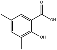 2-HYDROXY-3-METHYL-BENZOIC ACID Struktur