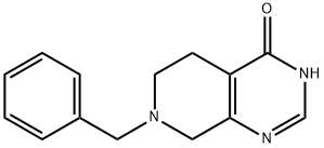 7-BENZYL-5,6,7,8-TETRAHYDRO-3H-PYRIDO[3,4-D]PYRIMIDIN-4-ONE HYDROCHLORIDE Structure