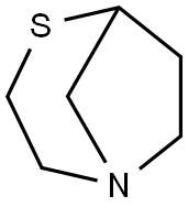 4-Thia-1-azabicyclo[3.2.1]octane(9CI) Struktur