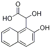 2-Hydroxy-2-(2-hydroxynaphthalen-1-yl)acetic acid Struktur