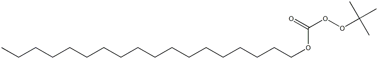 OO-isopropyl O-octadecyl peroxycarbonate Struktur