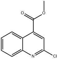 methyl 2-chloroquinoline-4-carboxylate(SALTDATA: FREE) Struktur