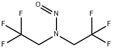 N-nitrosobis(2,2,2-trifluoroethyl)amine Struktur