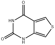 THIENO[3,4-D]PYRIMIDINE-2,4-DIOL Struktur