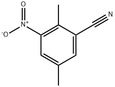 2-CYANO-6-NITRO-P-XYLENE Struktur