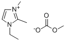 1-Ethyl-2,3-dimethylimidazolium methyl c Struktur