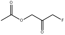 Acetic acid 3-fluoro-2-oxopropyl ester Struktur