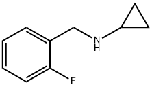 Benzenemethanamine, N-cyclopropyl-2-fluoro- (9CI) Struktur