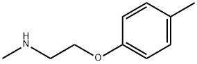 Ethanamine, N-methyl-2-(4-methylphenoxy)- (9CI) Struktur