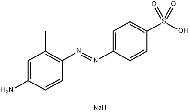 sodium p-[(4-amino-o-tolyl)azo]benzenesulphonate Struktur