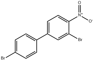 3,4'-Dibromo-4-nitro-1,1'-biphenyl Struktur