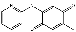 2,5-Cyclohexadiene-1,4-dione, 2-methyl-5-(2-pyridinylamino)- (9CI) Struktur