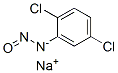 sodium 2,5-dichlorophenyl-N-nitrosoamide Struktur