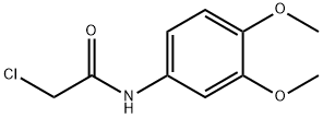 2-CHLORO-N-(3,4-DIMETHOXY-PHENYL)-ACETAMIDE Struktur