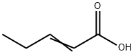 TRANS-2-PENTENOIC ACID Struktur