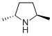 (2R,5R)-(-)-TRANS-2,5-DIMETHYLPYRROLIDINE Struktur