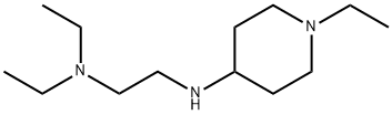 1,2-Ethanediamine,N,N-diethyl-N-(1-ethyl-4-piperidinyl)-(9CI) Struktur